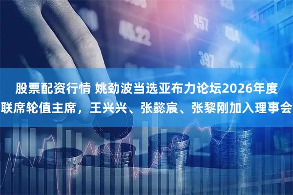 股票配资行情 姚劲波当选亚布力论坛2026年度联席轮值主席，王兴兴、张懿宸、张黎刚加入理事会